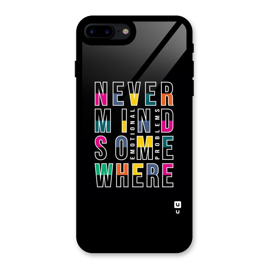 Nevermind Somewhere Glass Back Case for iPhone 7 Plus