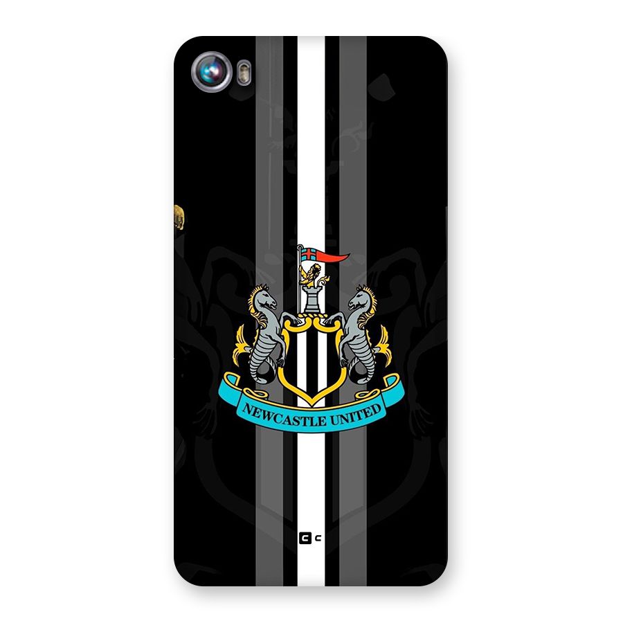 New Castle United Back Case for Canvas Fire 4 (A107)