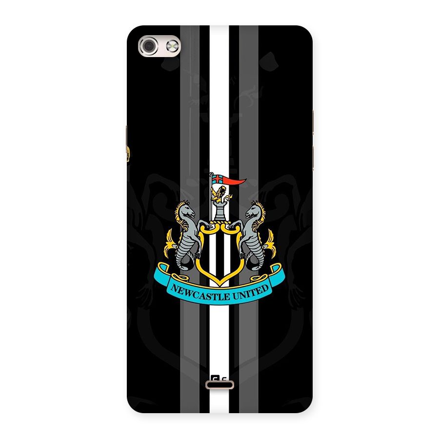 New Castle United Back Case for Canvas Silver 5