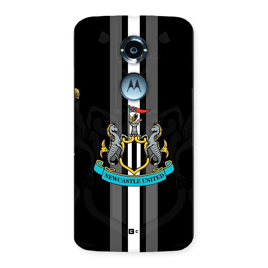 New Castle United Back Case for Moto X2
