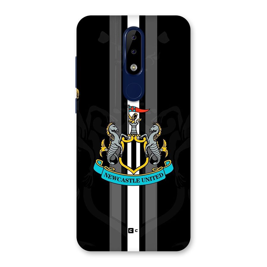 New Castle United Back Case for Nokia 5.1 Plus