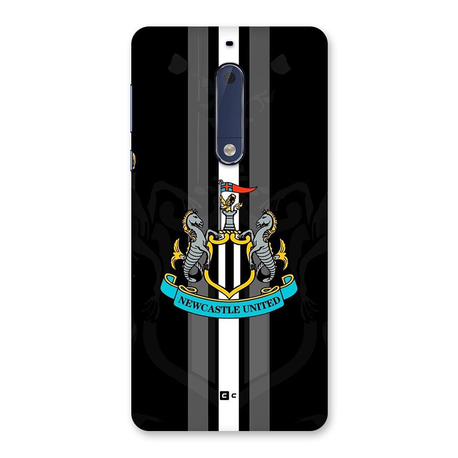 New Castle United Back Case for Nokia 5