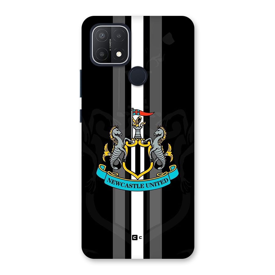 New Castle United Back Case for Oppo A15