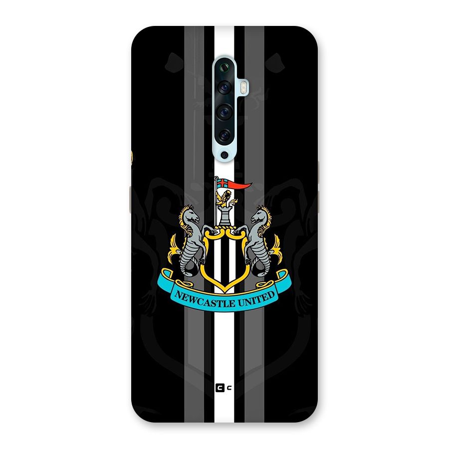 New Castle United Back Case for Oppo Reno2 F