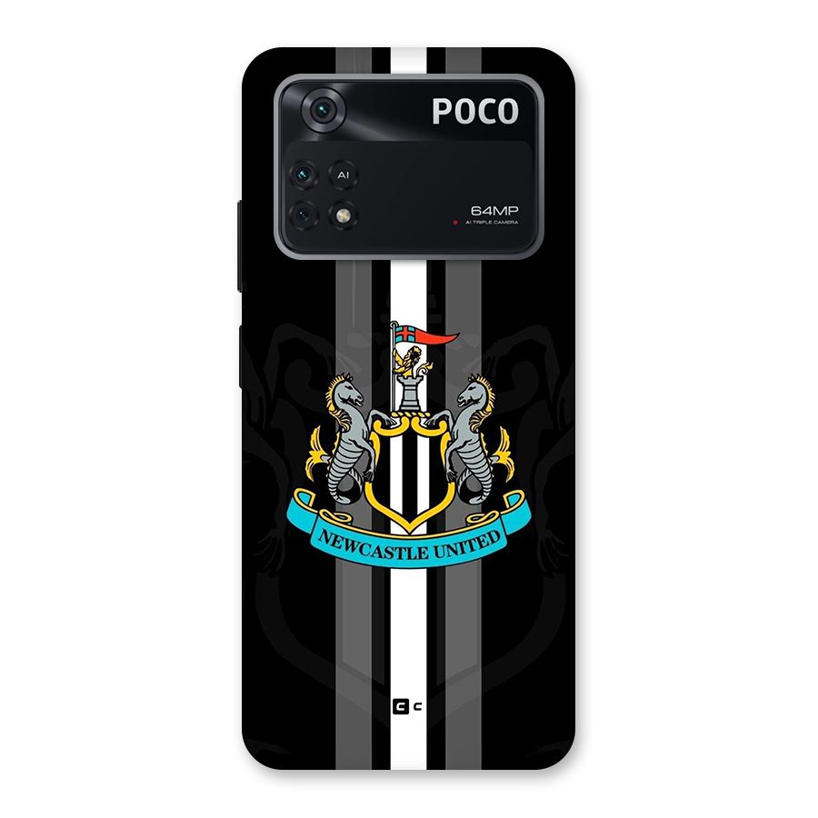New Castle United Back Case for Poco M4 Pro 4G