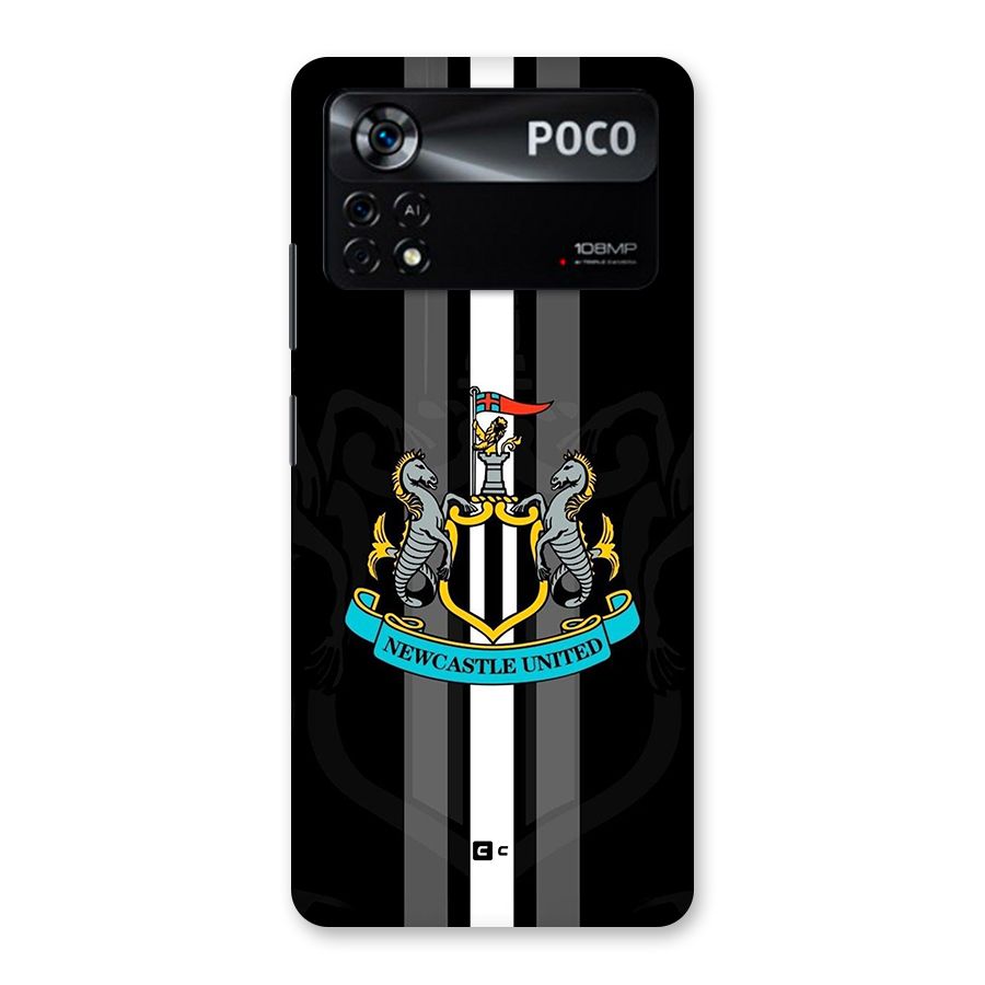 New Castle United Back Case for Poco X4 Pro 5G