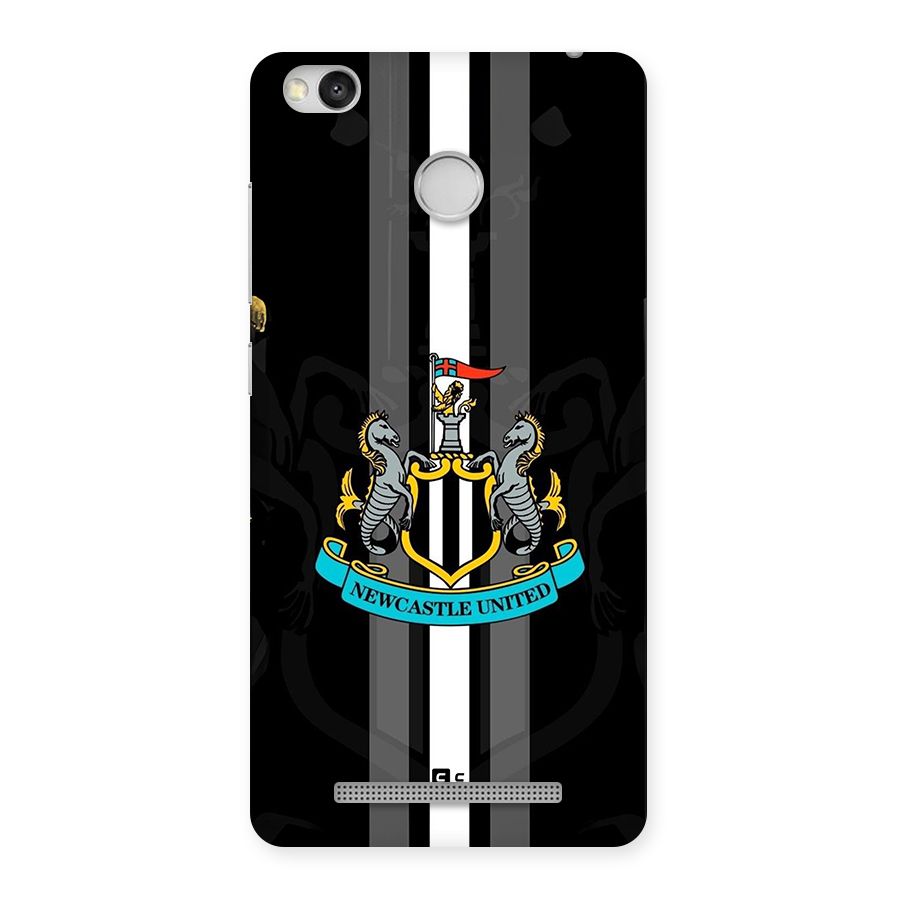 New Castle United Back Case for Redmi 3S Prime