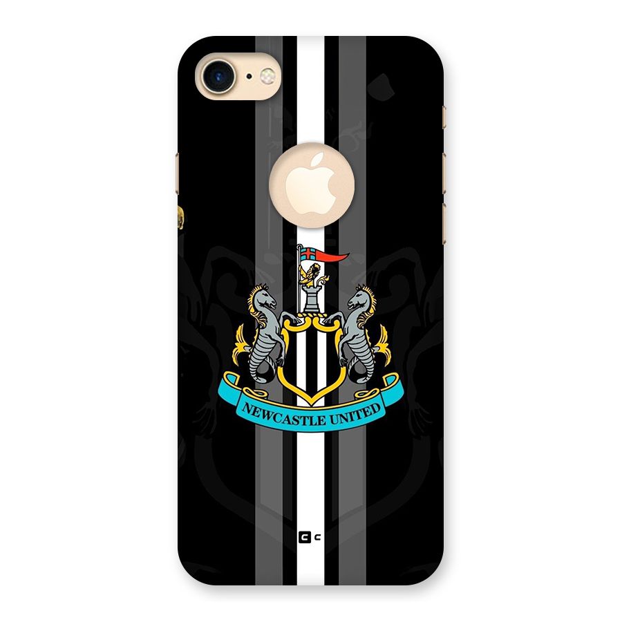 New Castle United Back Case for iPhone 7 Logo Cut