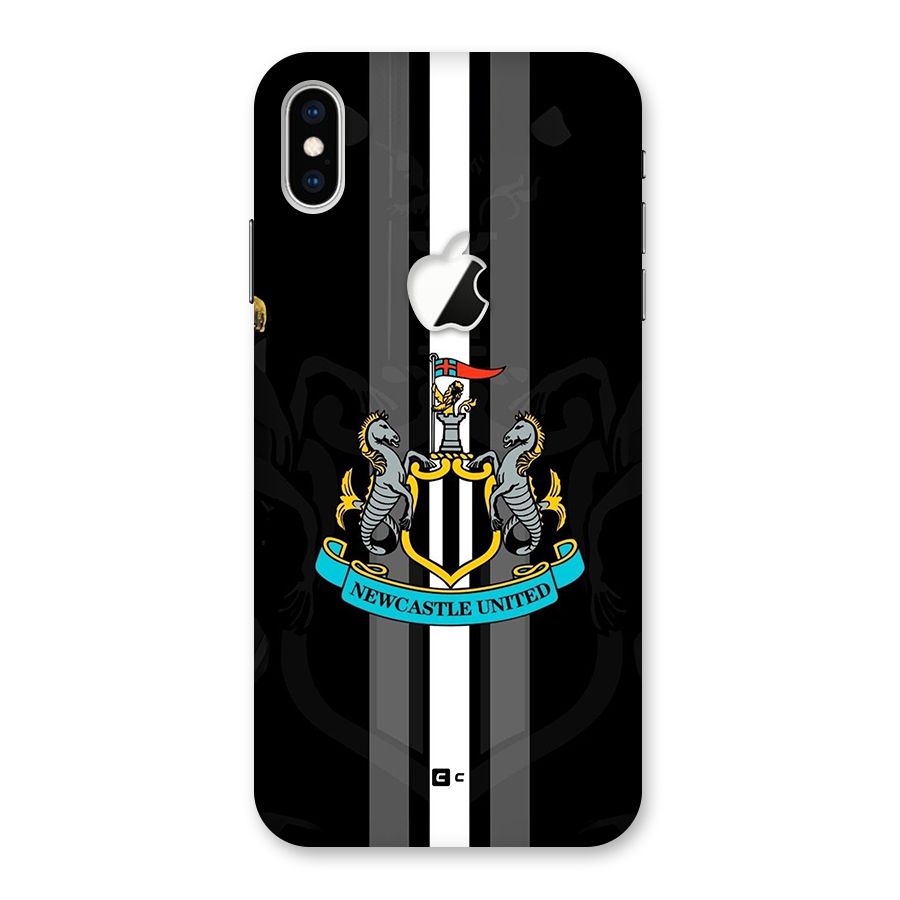 New Castle United Back Case for iPhone XS Max Apple Cut