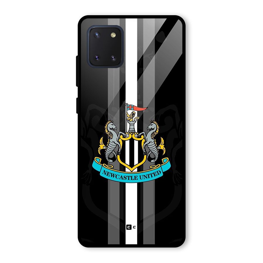 New Castle United Glass Back Case for Galaxy Note 10 Lite