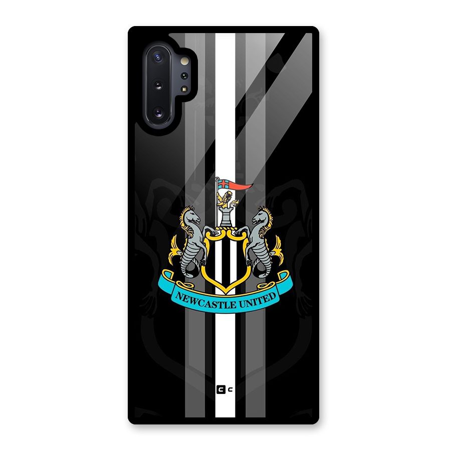 New Castle United Glass Back Case for Galaxy Note 10 Plus
