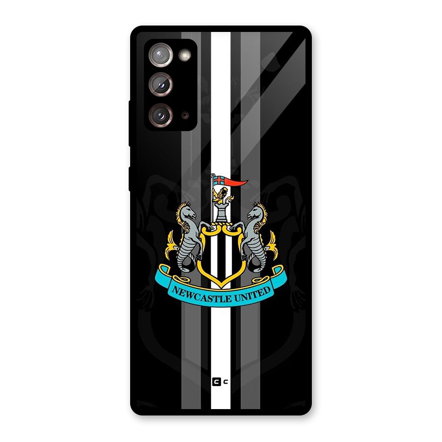 New Castle United Glass Back Case for Galaxy Note 20