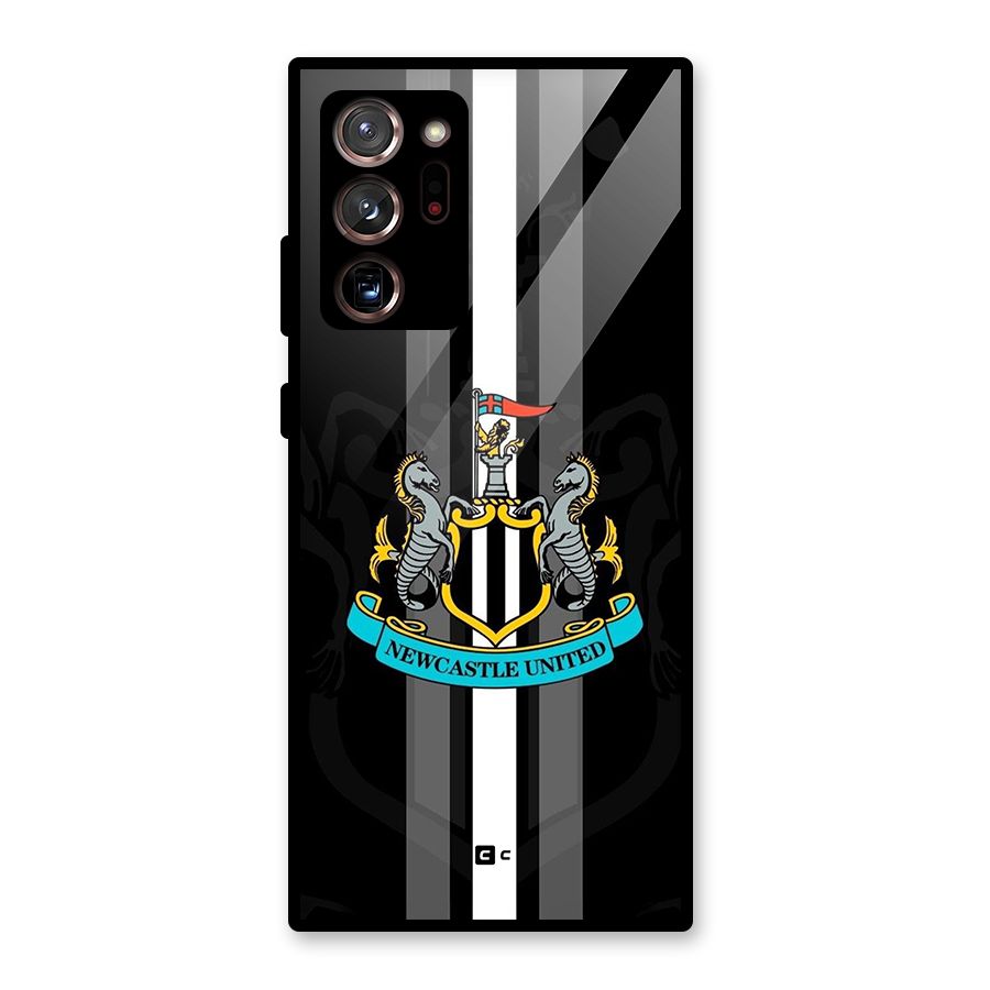 New Castle United Glass Back Case for Galaxy Note 20 Ultra