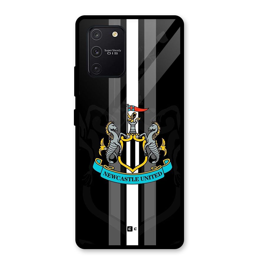 New Castle United Glass Back Case for Galaxy S10 Lite