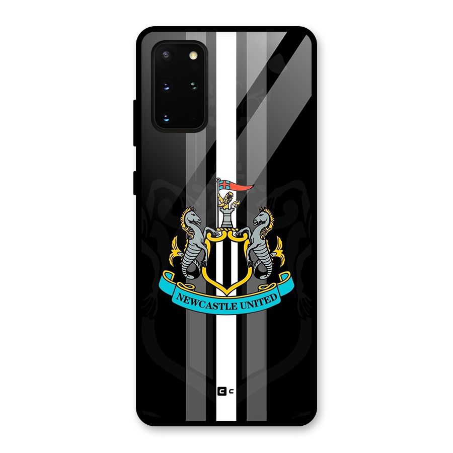 New Castle United Glass Back Case for Galaxy S20 Plus
