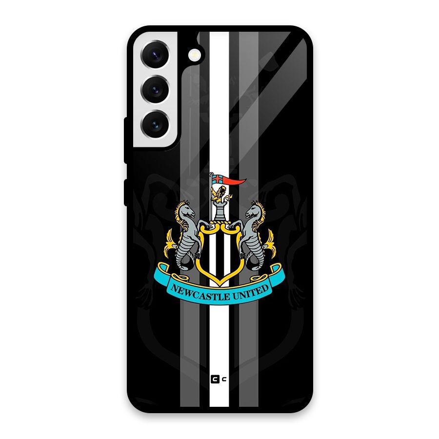 New Castle United Glass Back Case for Galaxy S22 Plus 5G
