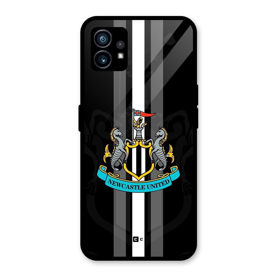 New Castle United Glass Back Case for Nothing Phone 1