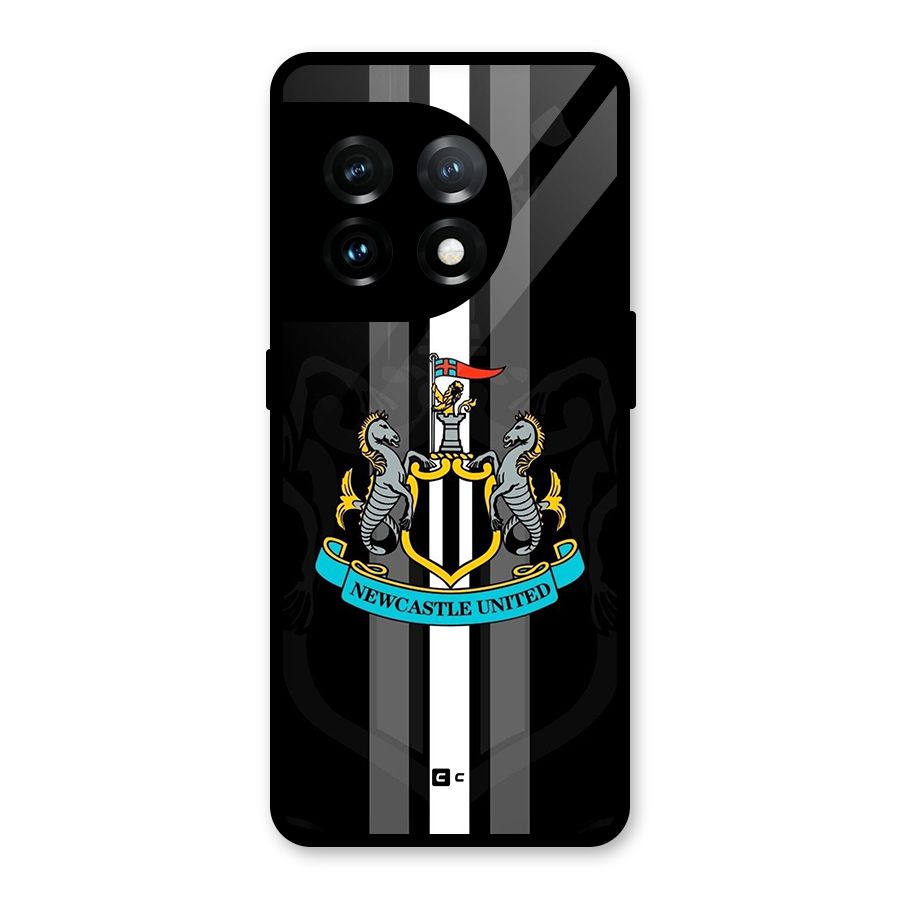 New Castle United Glass Back Case for OnePlus 11
