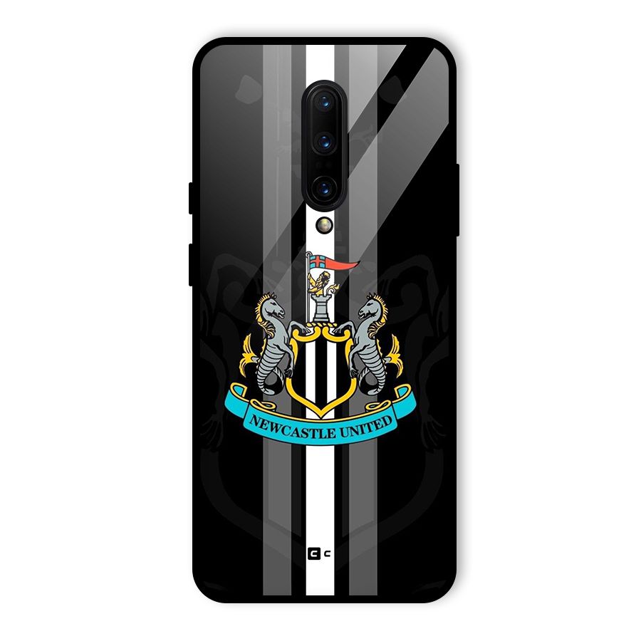 New Castle United Glass Back Case for OnePlus 7 Pro