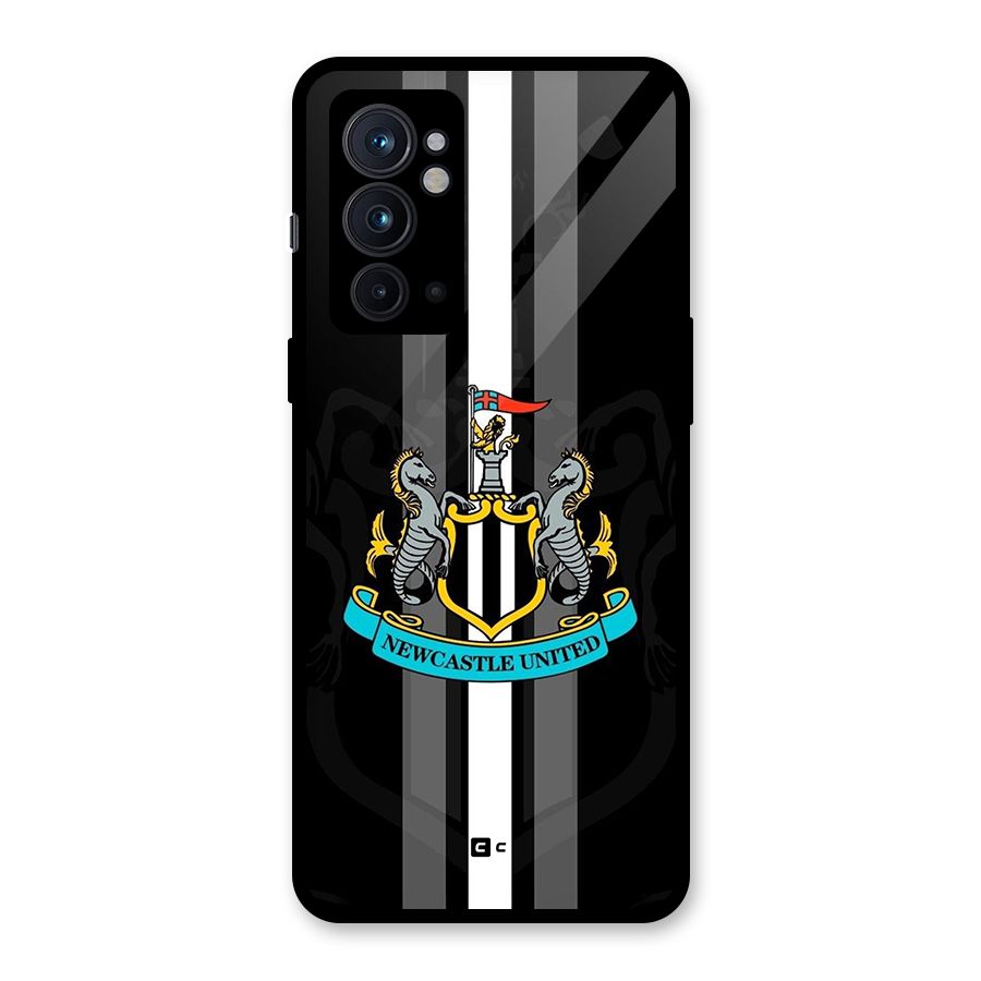 New Castle United Glass Back Case for OnePlus 9RT 5G