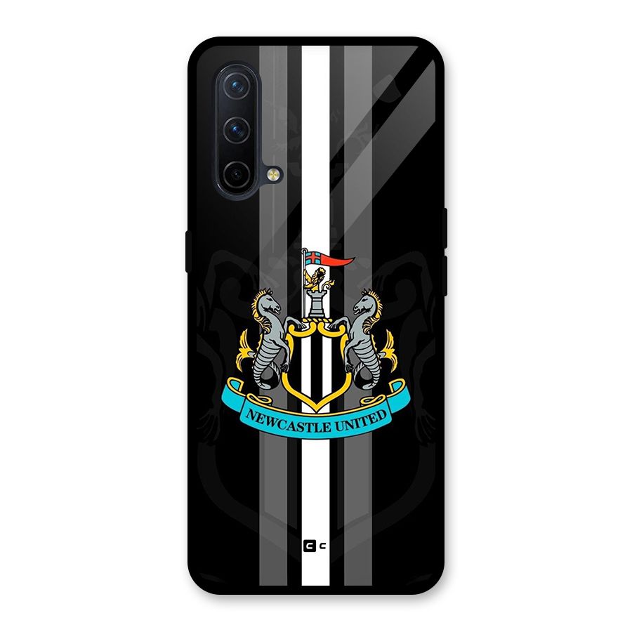New Castle United Glass Back Case for OnePlus Nord CE 5G