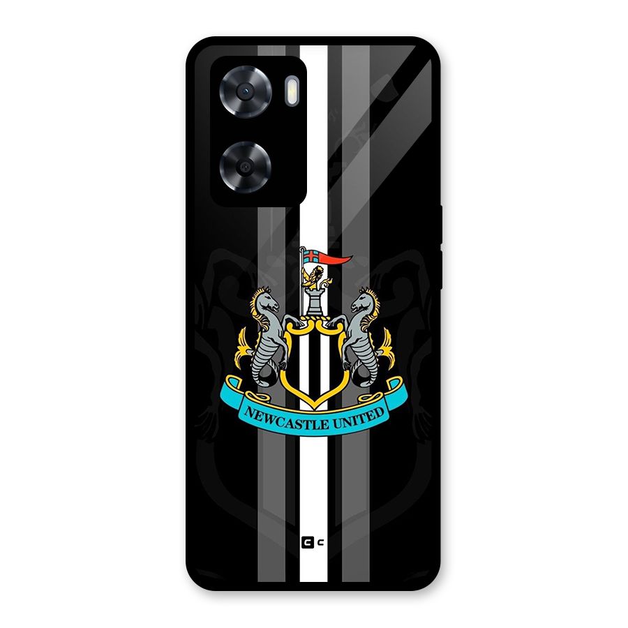 New Castle United Glass Back Case for OnePlus Nord N20 SE