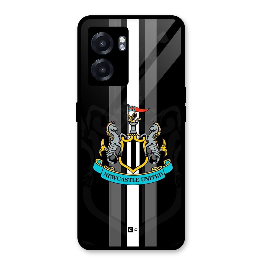 New Castle United Glass Back Case for Oppo K10 (5G)