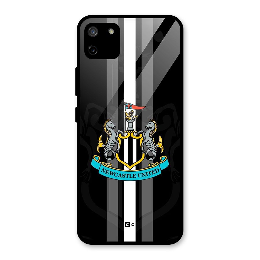 New Castle United Glass Back Case for Realme C11