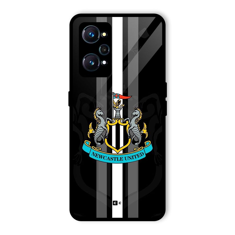 New Castle United Glass Back Case for Realme GT Neo2