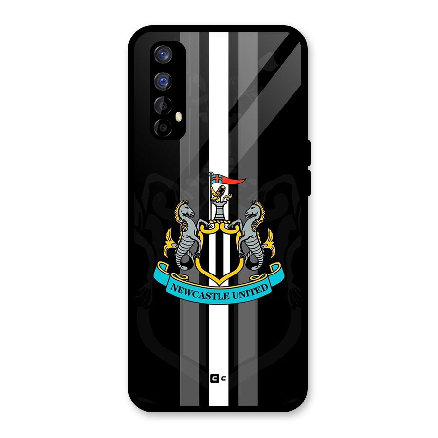 New Castle United Glass Back Case for Realme Narzo 20 Pro