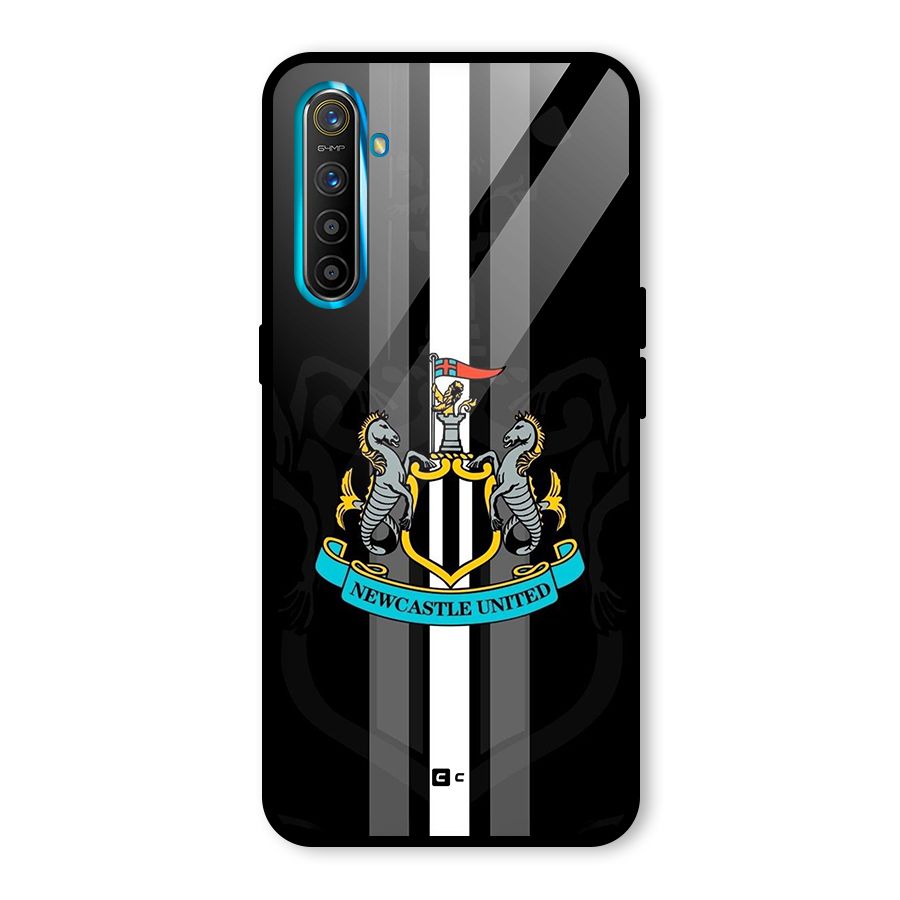 New Castle United Glass Back Case for Realme XT