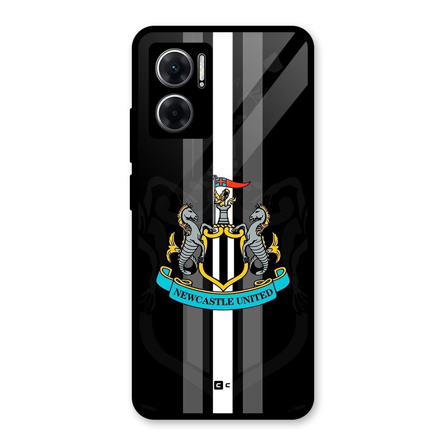 New Castle United Glass Back Case for Redmi 11 Prime 5G