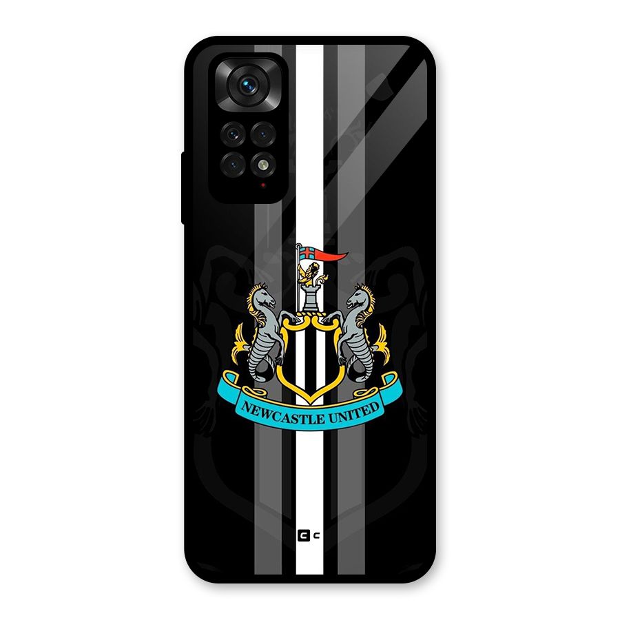New Castle United Glass Back Case for Redmi Note 11S