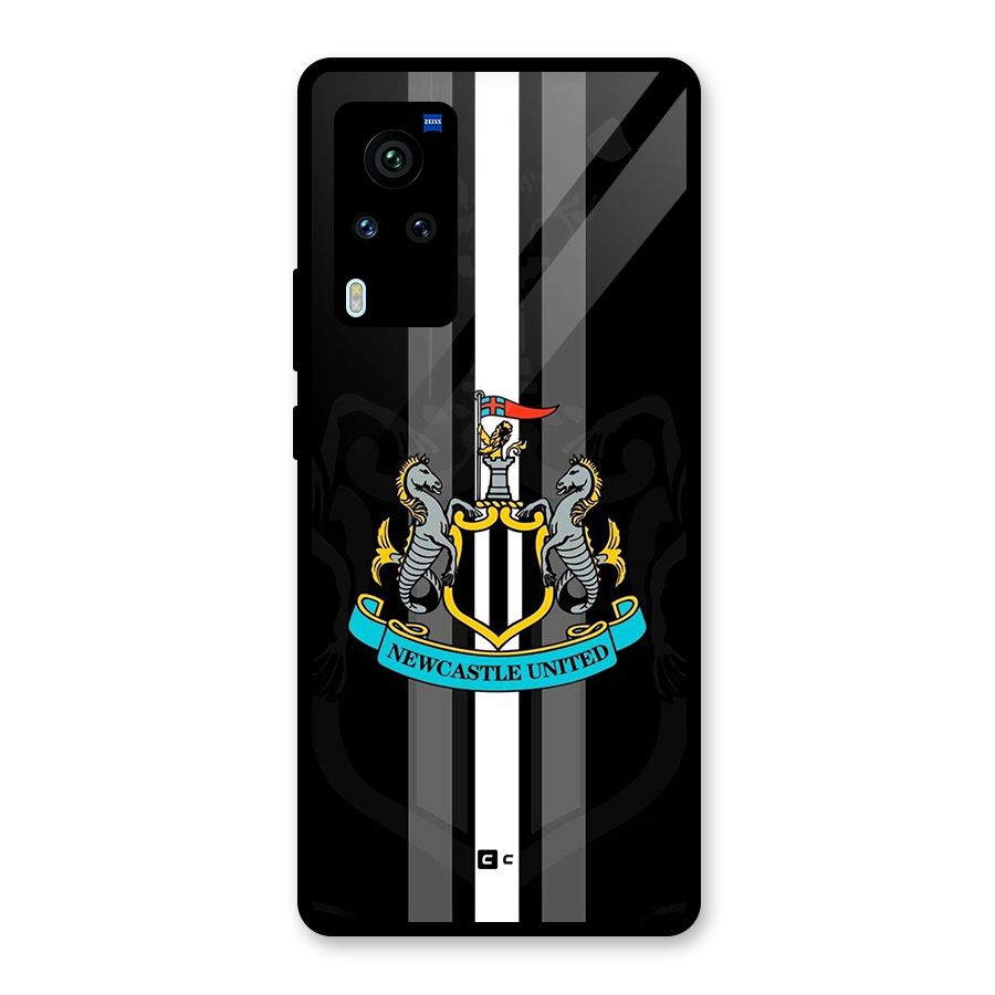 New Castle United Glass Back Case for Vivo X60 Pro