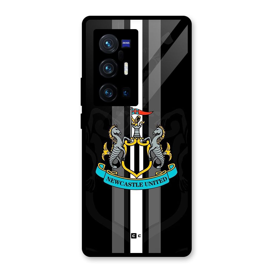 New Castle United Glass Back Case for Vivo X70 Pro Plus