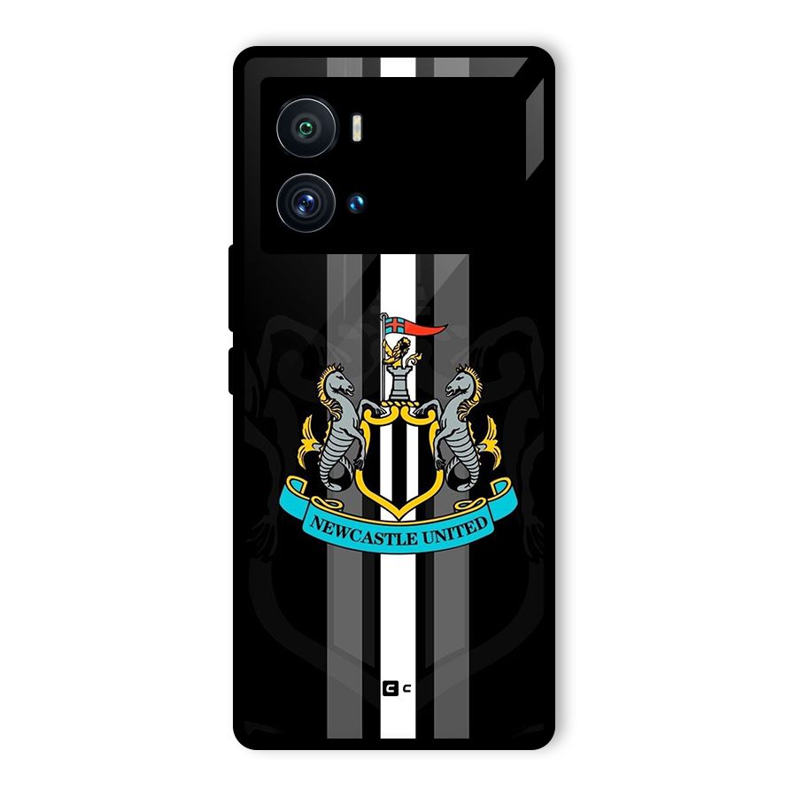 New Castle United Glass Back Case for Vivo iQOO 9 Pro