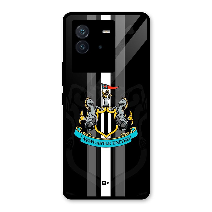 New Castle United Glass Back Case for Vivo iQOO Neo 6 5G
