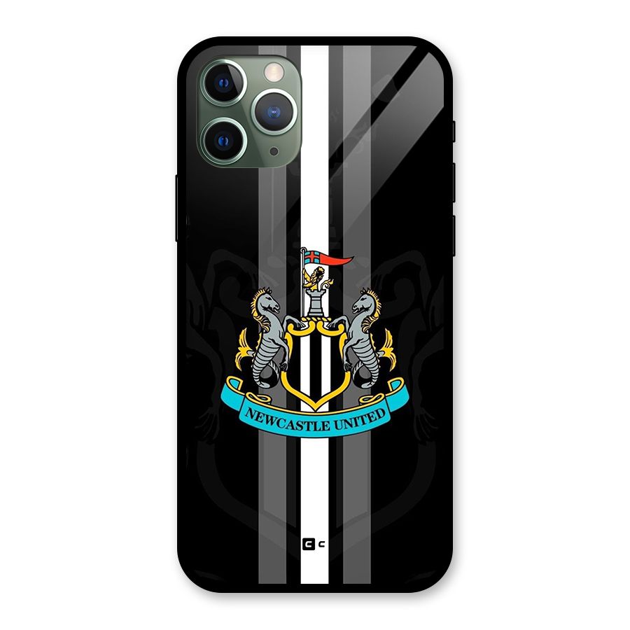 New Castle United Glass Back Case for iPhone 11 Pro