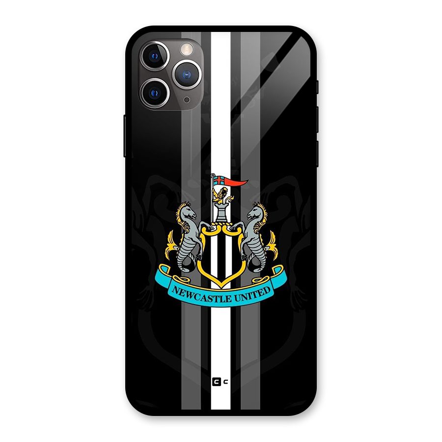 New Castle United Glass Back Case for iPhone 11 Pro Max