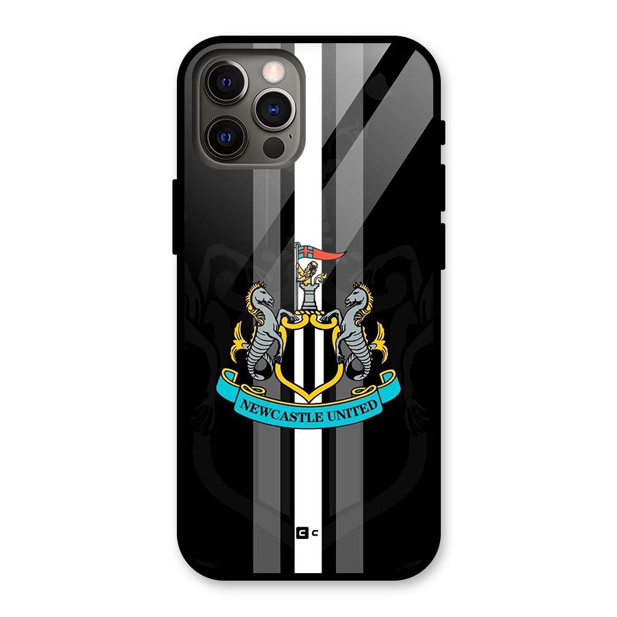 New Castle United Glass Back Case for iPhone 12 Pro