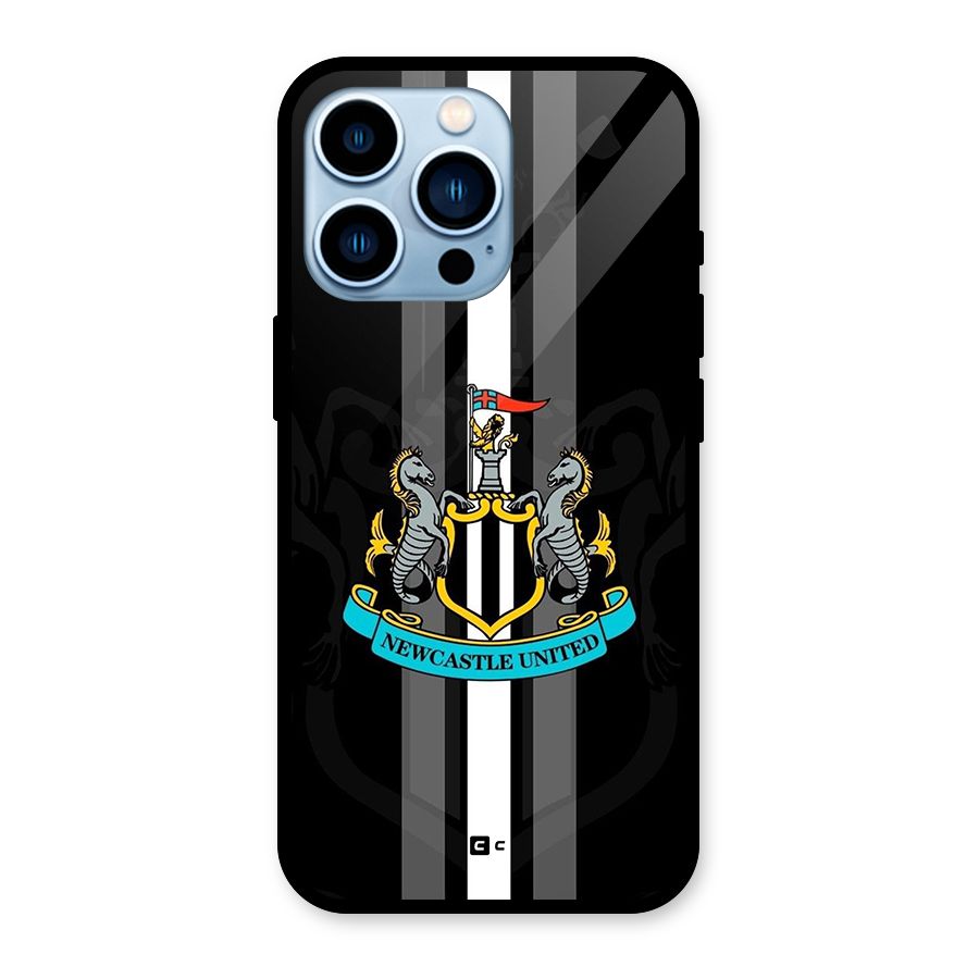 New Castle United Glass Back Case for iPhone 13 Pro