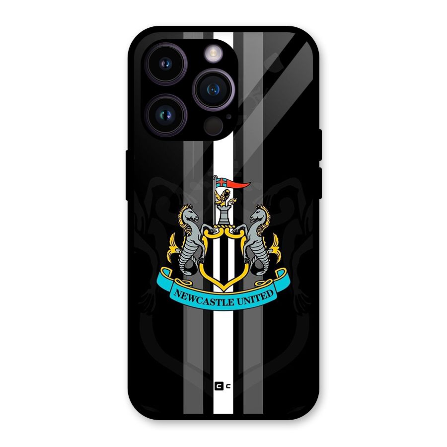 New Castle United Glass Back Case for iPhone 14 Pro
