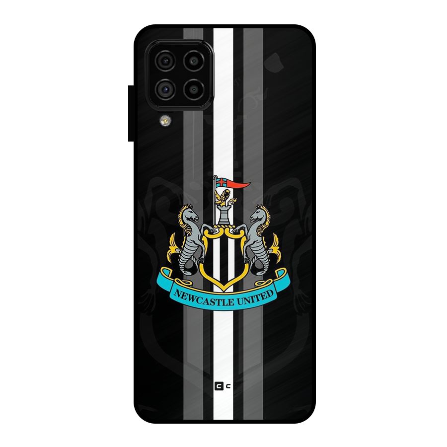 New Castle United Metal Back Case for Galaxy A22 4G