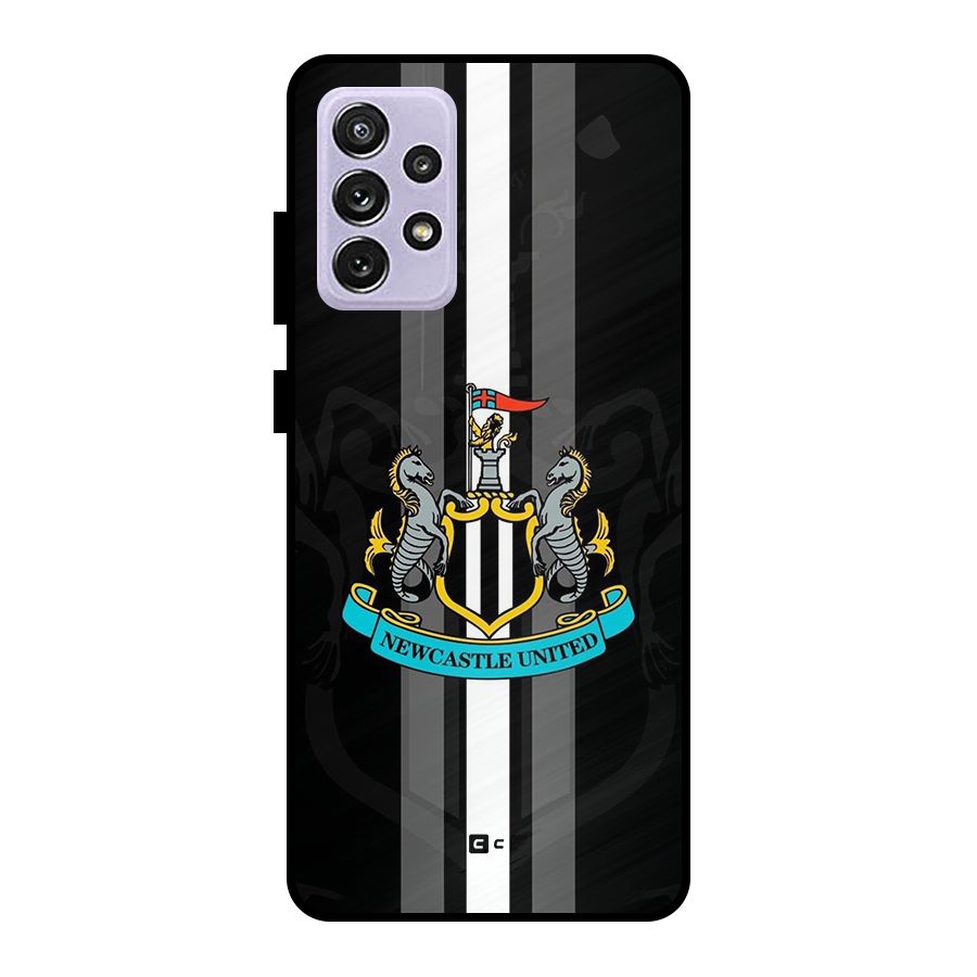 New Castle United Metal Back Case for Galaxy A72