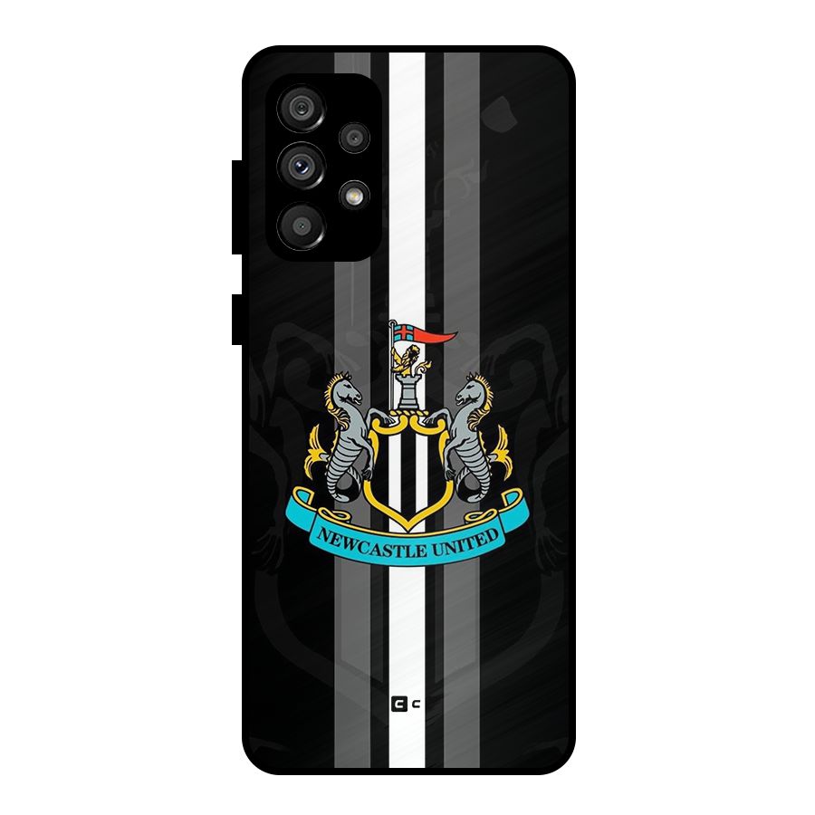 New Castle United Metal Back Case for Galaxy A73 5G