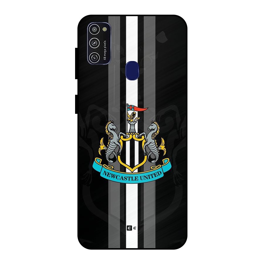 New Castle United Metal Back Case for Galaxy M30s
