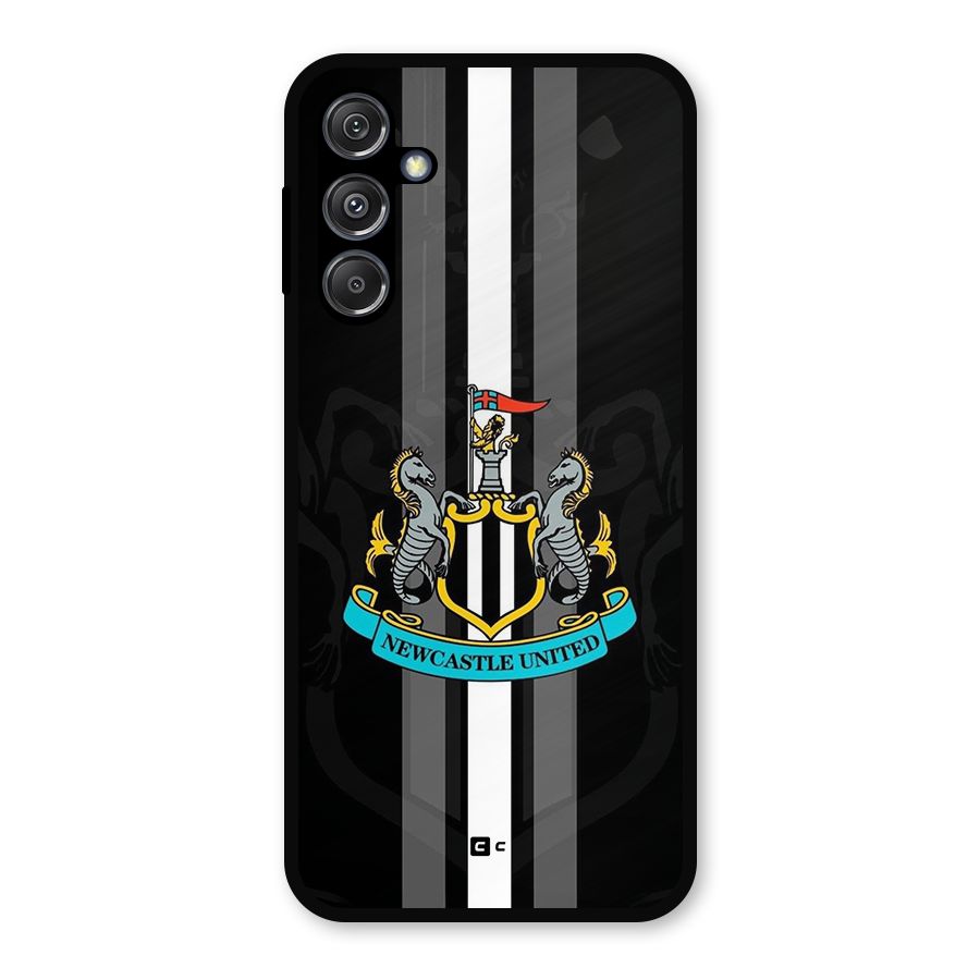 New Castle United Metal Back Case for Galaxy M34 5G