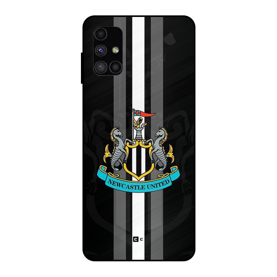 New Castle United Metal Back Case for Galaxy M51