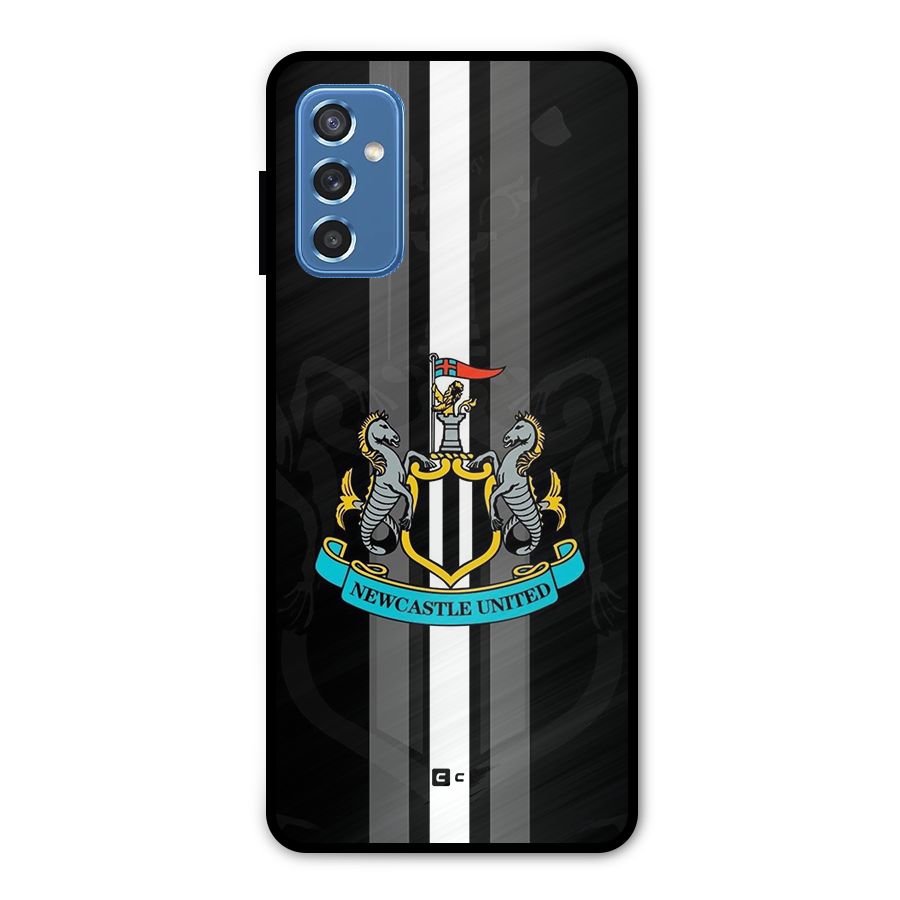 New Castle United Metal Back Case for Galaxy M52 5G