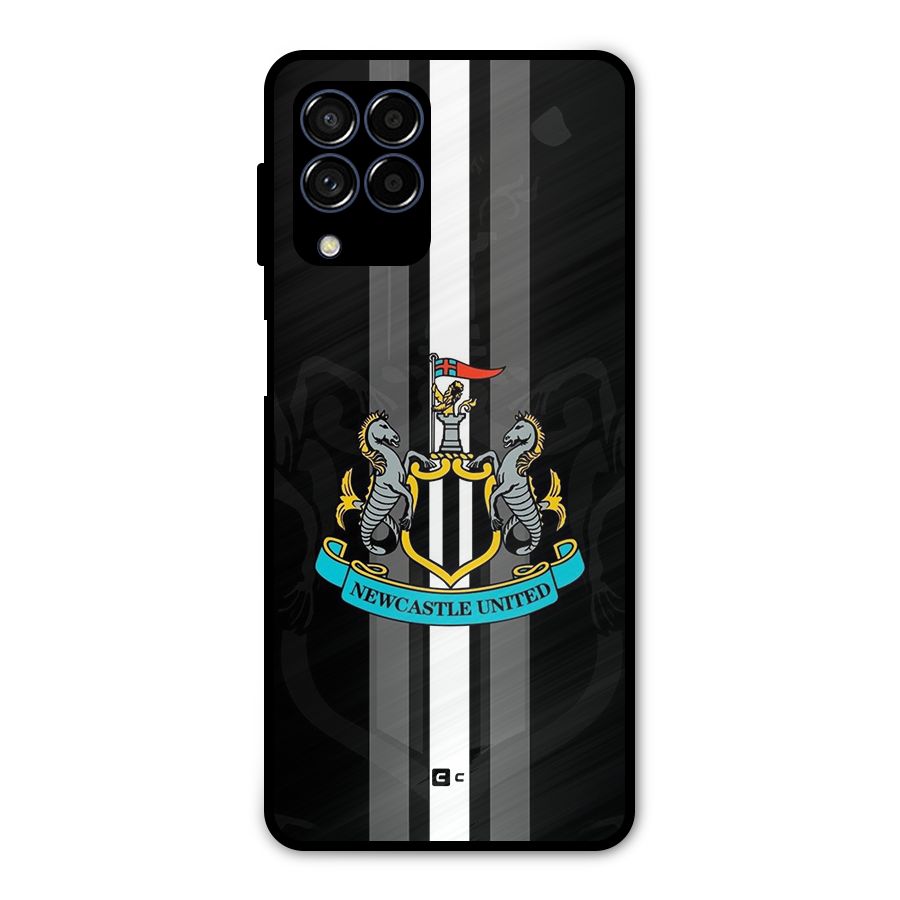 New Castle United Metal Back Case for Galaxy M53 5G